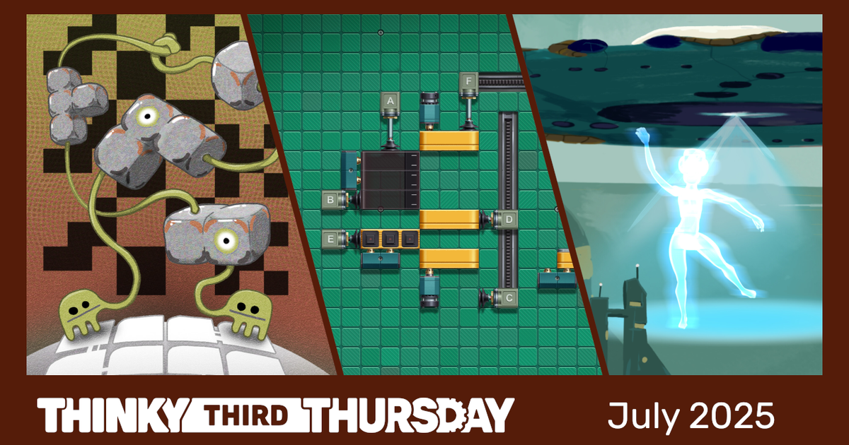 Alan Hazelden's Thinky Third Thursday — July 2025 · Thinky Games